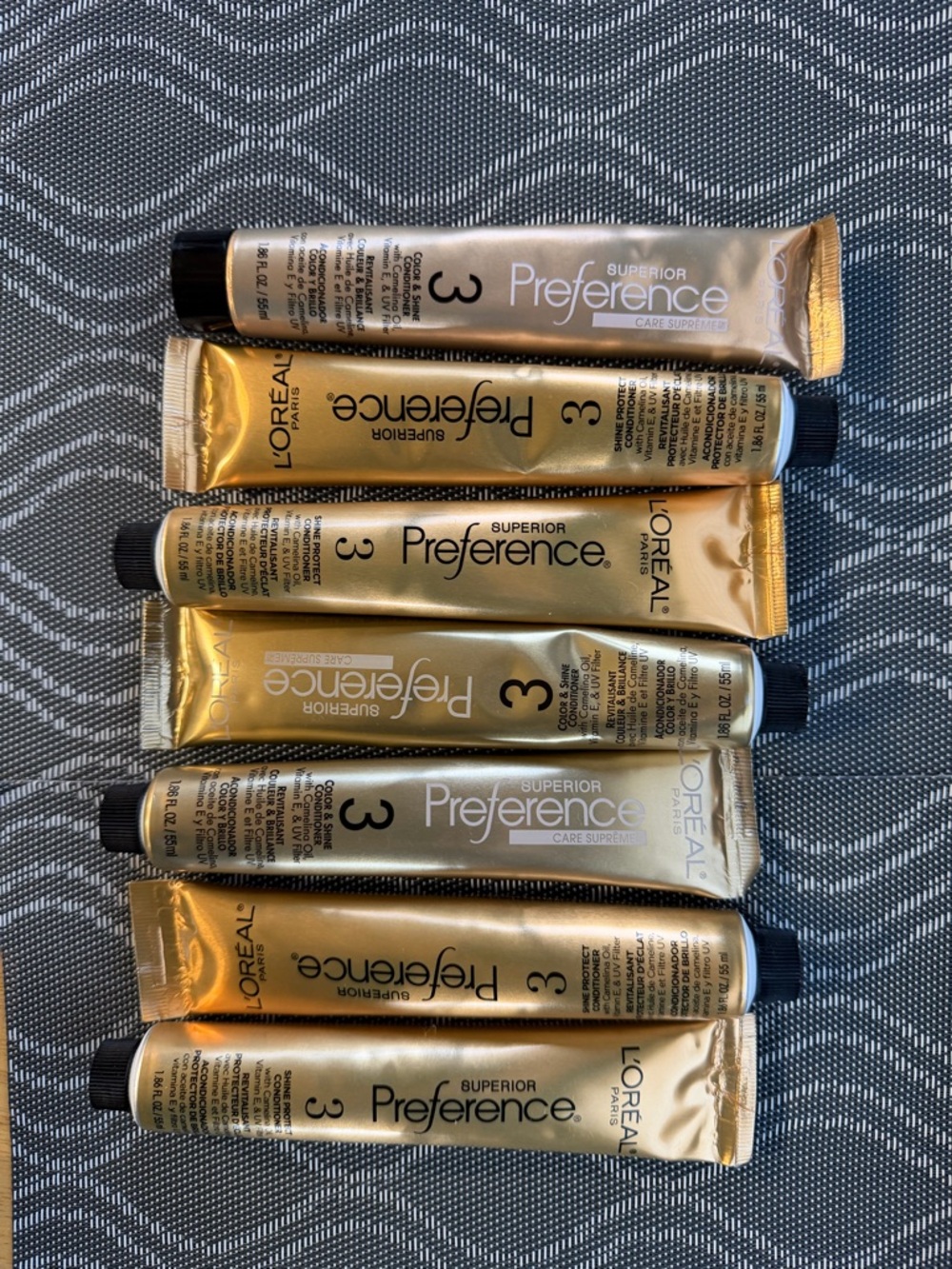 Preference Loreal Shine Protect Conditioner Step 3 - 1.86 fl oz Bottles Lot of 7 - Picture 6 of 7